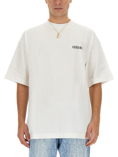 Versace T-shirt In White