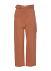 Pinko Perlita Pants In Brown