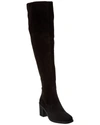 Seychelles Gifted Suede Womens Zipper Leather Over-the-knee Boots In Black