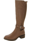 GENTLE SOULS BY KENNETH COLE BEST CHELSEA MOTO WOMENS LEATHER TALL KNEE-HIGH BOOTS