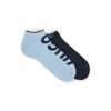 Hugo Boss Two-pack Of Socks In A Cotton Blend In Blue