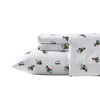 Nautica Penguin Toss Print Twin Flannel Sheet Set