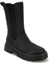 Kenneth Cole New York Radell Womens Mid Calf Embellished Chelsea Boots In Black