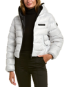 Moncler Nere Quilted Down Jacket In White