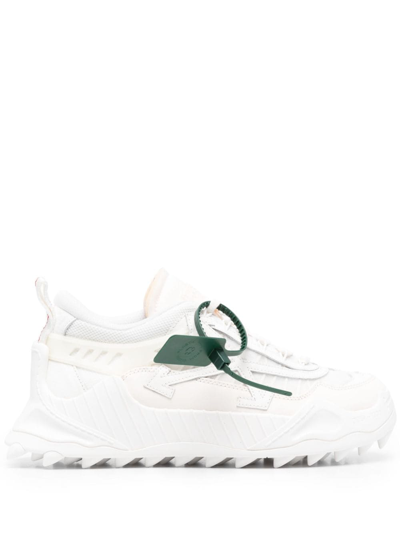 OFF-WHITE ODSY-1000 LEATHER SNEAKERS