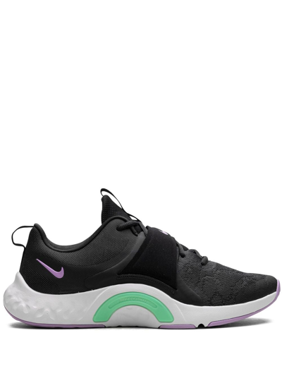 Nike Renew In-season Tr 12 "dark Smoke Grey Lilac" Sneakers In Schwarz