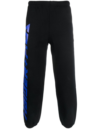 Haider Ackermann X Fila Logo-print Track Trousers In Schwarz