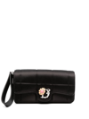 DSQUARED2 D2 STATEMENT QUILTED CLUTCH BAG