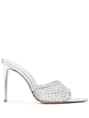 LE SILLA GILDA 110MM CRYSTAL-EMBELLISHED SANDALS