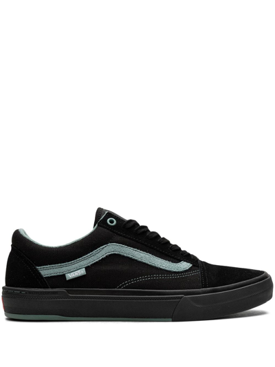 Vans Old Skool "black/teal" Trainers In Schwarz