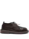 MARSÈLL ROUND-TOE LEATHER DERBY SHOES