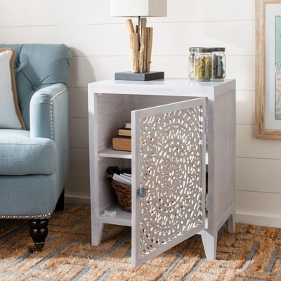Safavieh Thea 1 Door Carved Nightstand