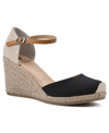 WHITE MOUNTAIN WOMEN'S MAMBA ESPADRILLE WEDGES