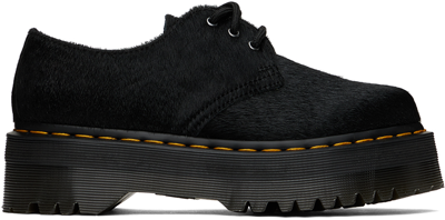 DR. MARTENS' BLACK 1461 QUAD DERBYS