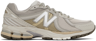 New Balance 860v2 Trainers Timberwolf In Neutrals