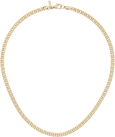 Hatton Labs Gold Mini Curb Chain Necklace