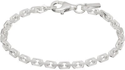 Hatton Labs Silver Anchor Chain Bracelet