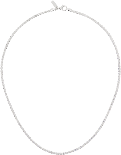 Hatton Labs Silver Rope Chain Necklace