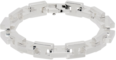 Hatton Labs Silver H Chain Bracelet