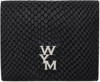 WOOYOUNGMI BLACK LEATHER WALLET