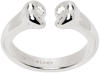 Hatton Labs Silver Bone Ring In Silver