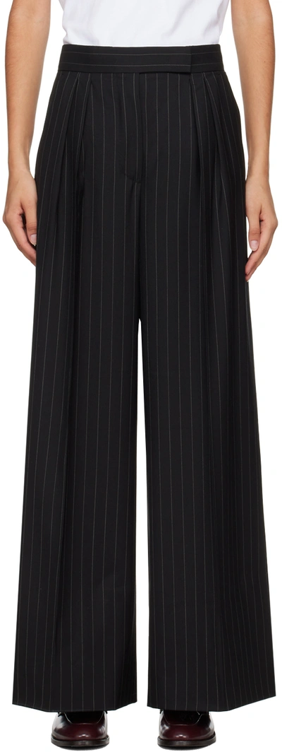 MAX MARA BLACK BABA TROUSERS