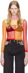 Eckhaus Latta Ssense Exclusive Multicolor Turtleneck In Multi
