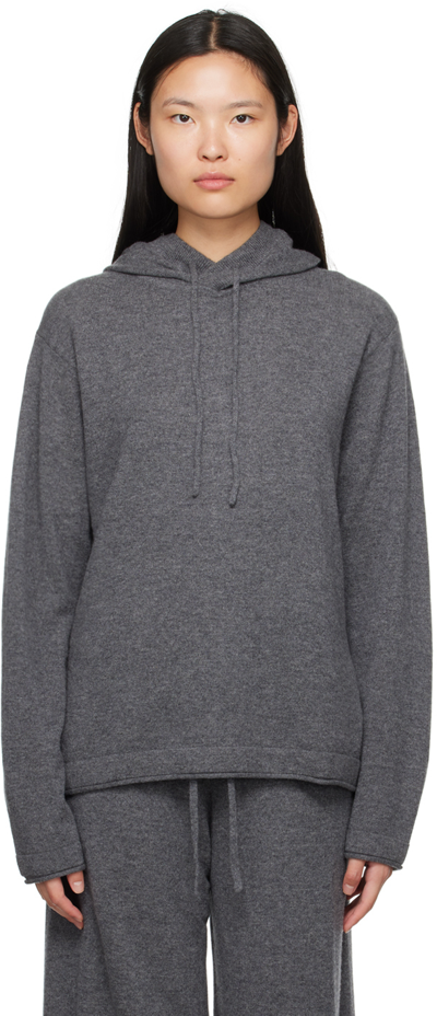 Lisa Yang Gray Beau Hoodie In Gr Graphite