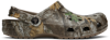 Crocs Brown Realtree Edge Edition Classic Clogs In Walnut