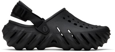 Crocs Echo Clog Shoes In Black