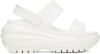 Crocs Mega Crush Sandal In White