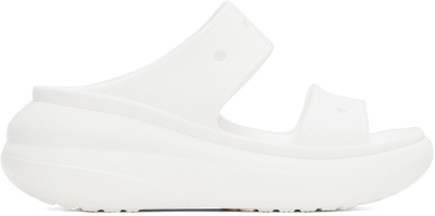 Crocs White Crush Sandals