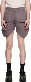 OLLY SHINDER PURPLE SCOUT SHORTS