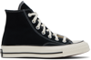 Converse Chuck 70 Core High Top Sneaker In Black At Urban Outfitters In Black/black