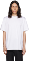 WOOYOUNGMI WHITE BEADS T-SHIRT