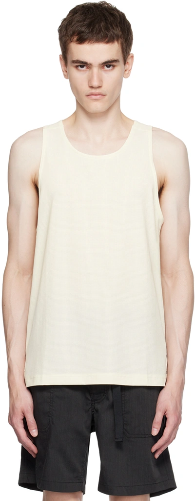 Outdoor Voices Off-white Breezy Tank Top In Milkstone