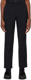 TRUE TRIBE BLACK CASUAL STEVE TRACK PANTS