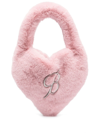 Blumarine Pink Heart Logo Bag