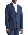 Shop Calvin Klein Men's Refined Slim-fit Stretch Suit Jacket In Dark Sapphire