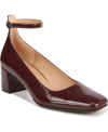 Naturalizer Karina Ankle Strap Pump In Cabernet Sauvignon Patent Leather