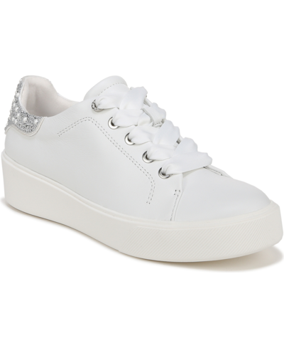 Naturalizer Morrison-bliss Special Occasion Sneakers In White Leather