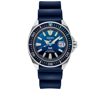 SEIKO MEN'S AUTOMATIC PROSPEX PADI SPECIAL EDITION BLUE SILICONE STRAP WATCH 45MM