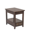 STEVE SILVER CLEAVE CHAIRSIDE END TABLE