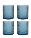 Fortessa Jupiter 4pc Old Fashioned Glasses In Cornflower