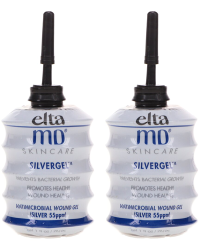 Eltamd 1oz Silvergel Antimicrobial Bellow Pack Of 2 In Gray