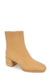 Kenneth Cole New York Edie Block Heel Bootie In Doe - Leather