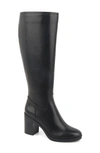 Kenneth Cole New York Veronica Knee High Boot In Black - Suede