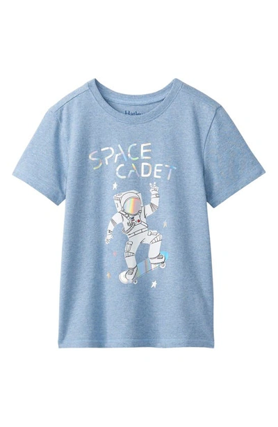 Hatley Kids' Space Ollie Graphic T-shirt In Blue