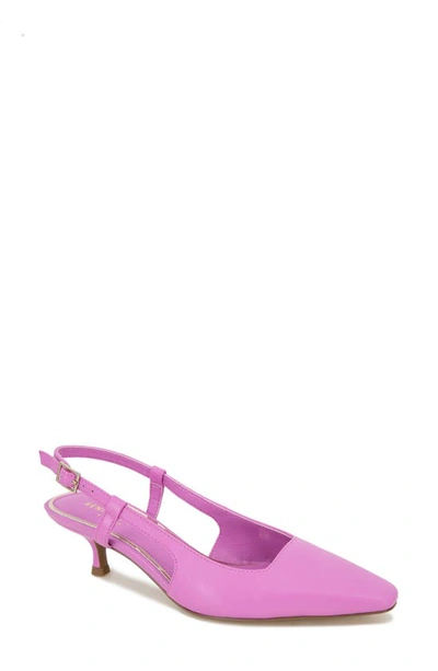 Kenneth Cole New York Martha Kitten Heel Slingback Pump In Pink