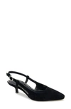 Kenneth Cole New York Martha Slingback Pump In Black Suede